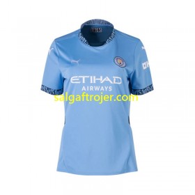 Manchester City Fodboldtrøjer Dame Hjemmebanesæt 2024/25 Kort ærmer